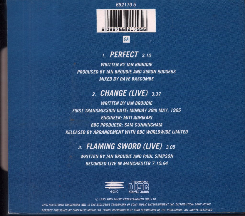 Lightning Seeds - Perfect - Cd