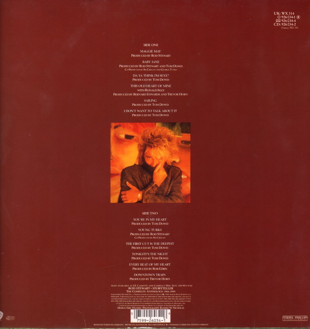 Rod Stewart - Best Of Rod Stewart - Lp