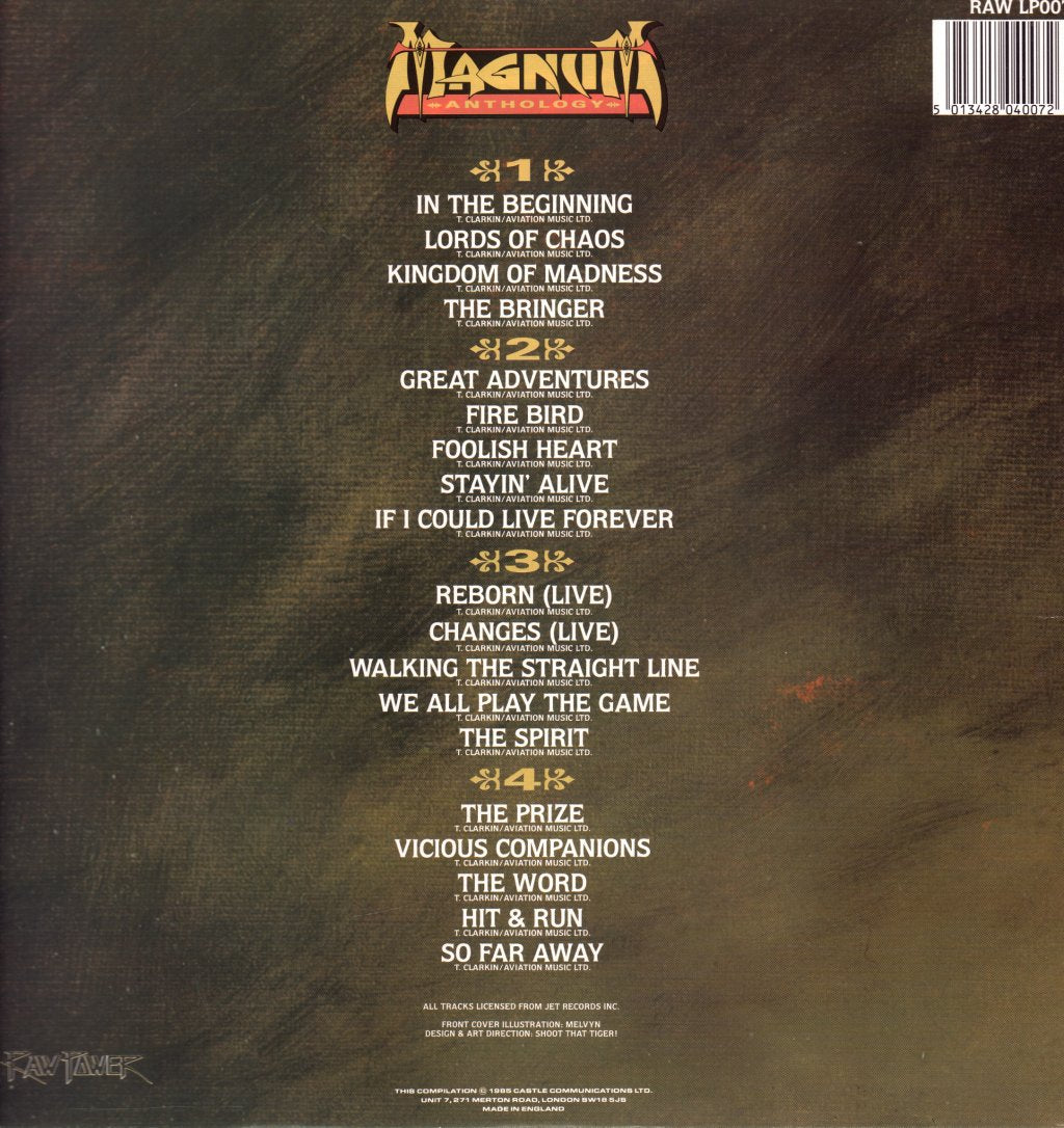 Magnum - Anthology - Double Lp