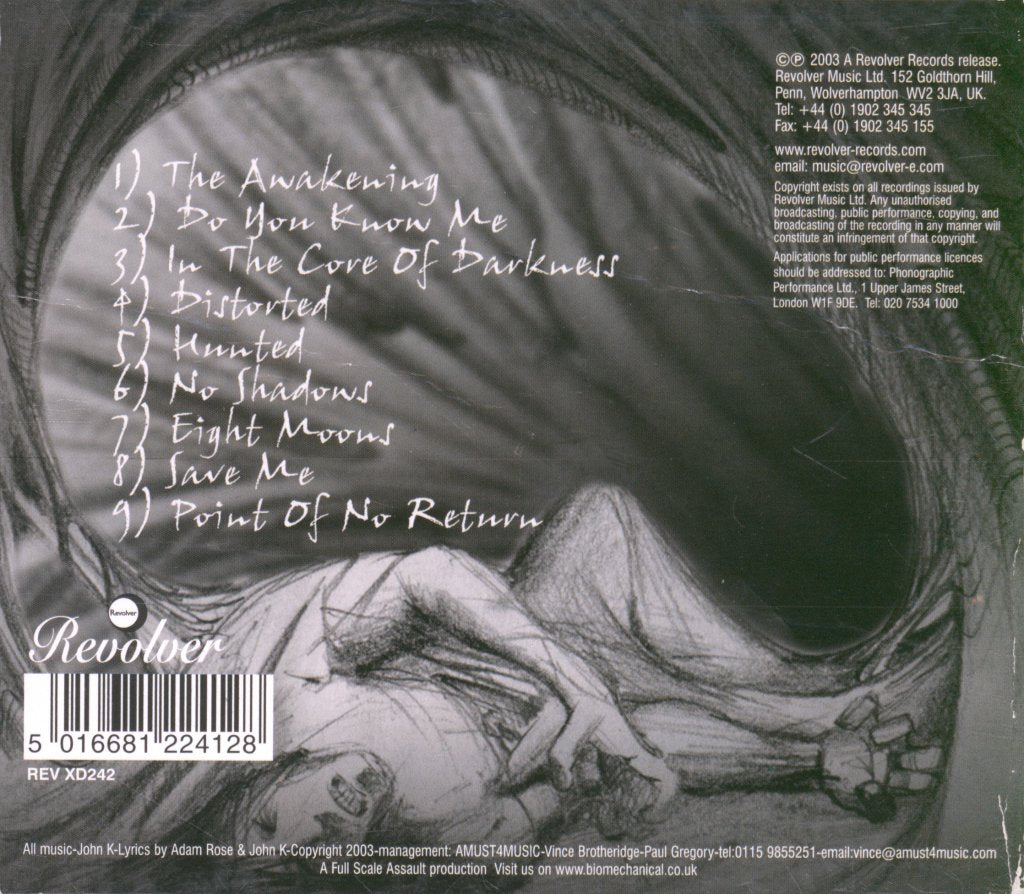 Biomechanical - Eight Moons - Cd