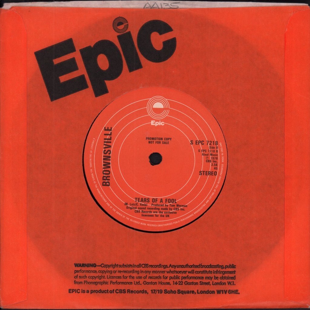 Brownsville - Love Stealer - 7 Inch