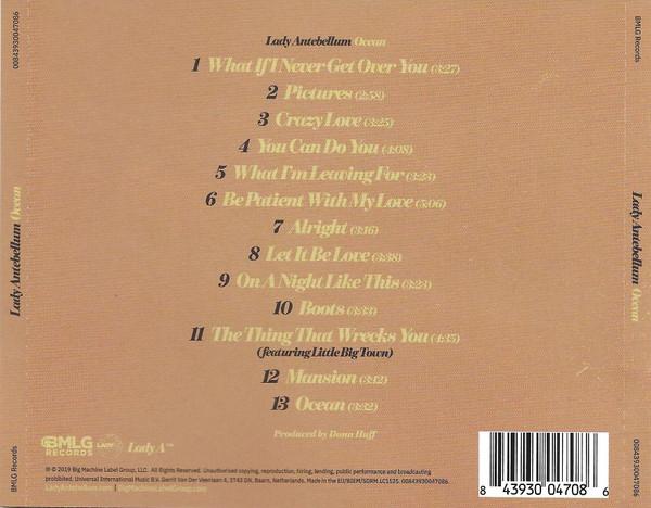 Lady Antebellum - Ocean - Cd