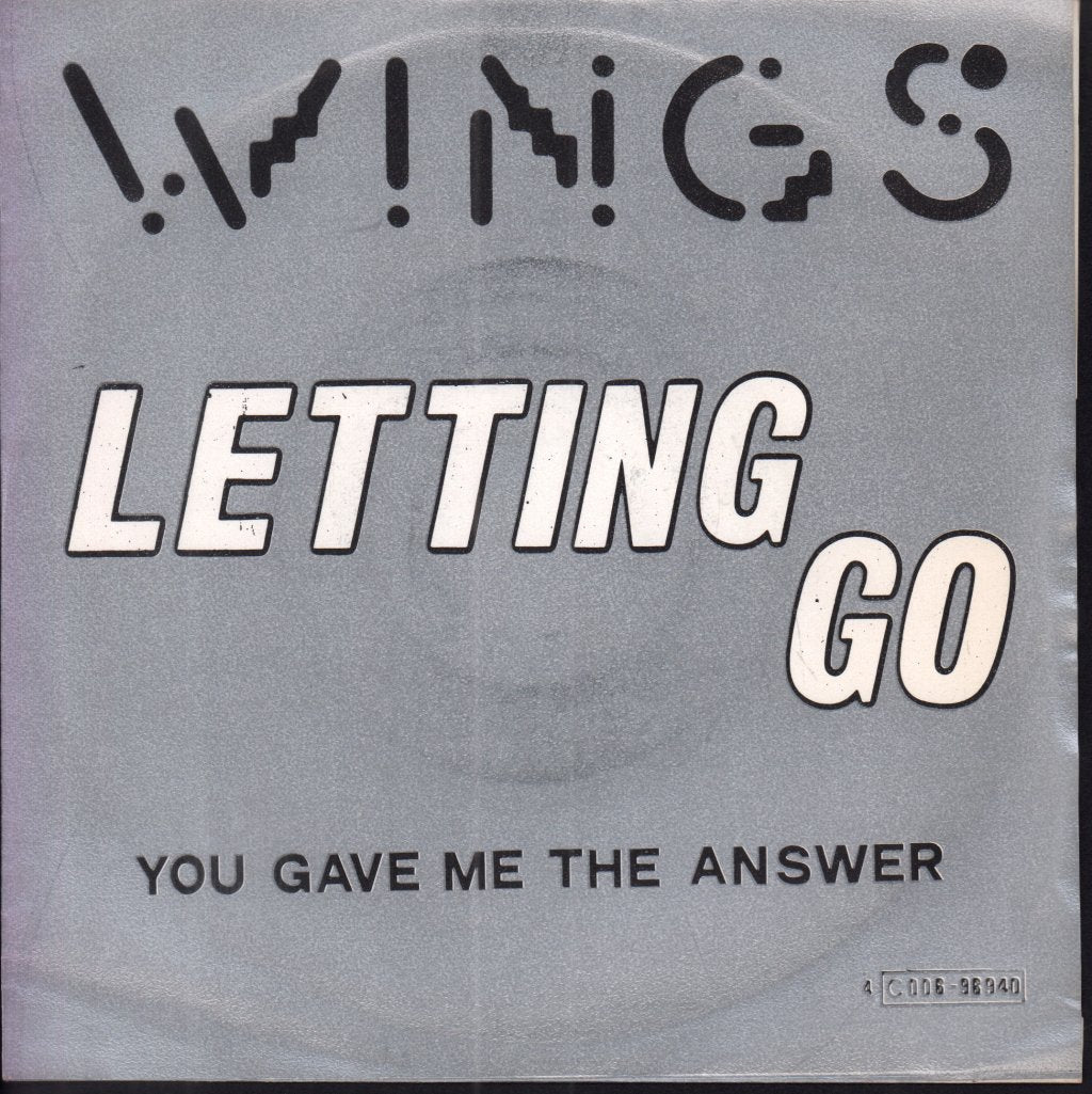 Wings - Letting Go - 7 Inch