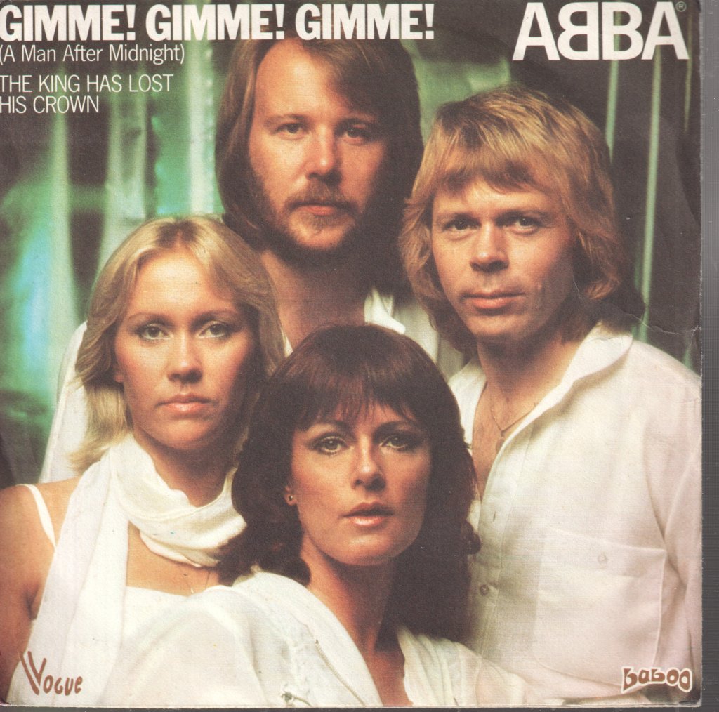 ABBA - Gimme! Gimme! Gimme! (A Man After Midnight) - 7 Inch