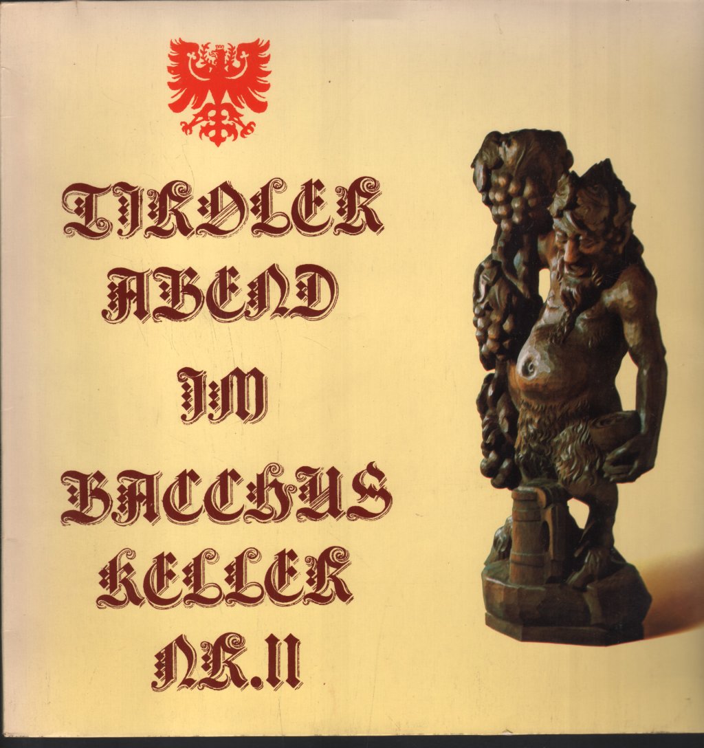 Mondscheintrio / Die Schuhplattlergruppe Mariastein - Tirolerabend Im Bacchuskeller Nr. II - Lp