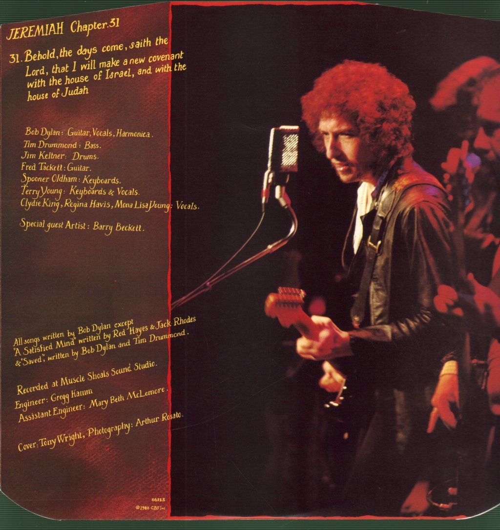 Bob Dylan - Saved - Lp