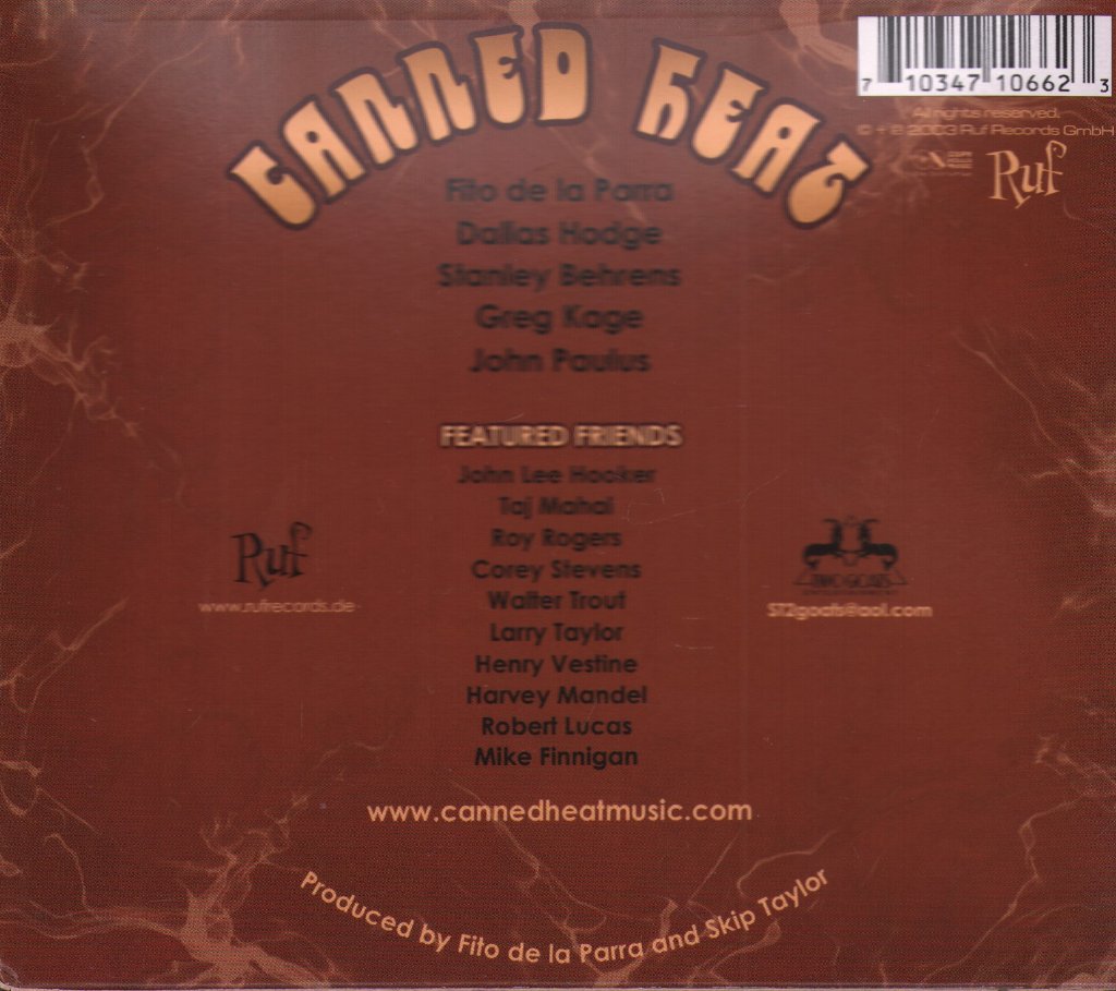 Canned Heat - Friends In The Can - Cd