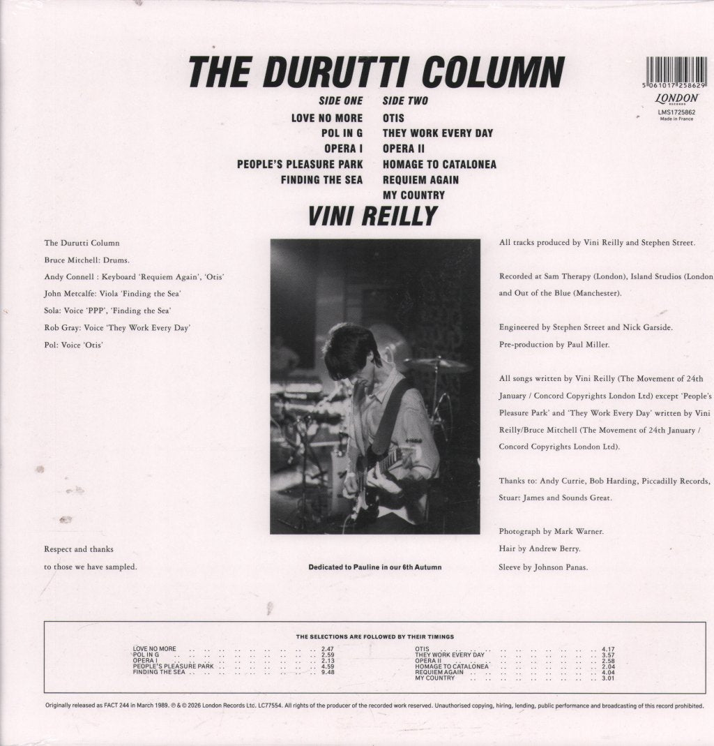 Durutti Column - Vini Reilly - Lp