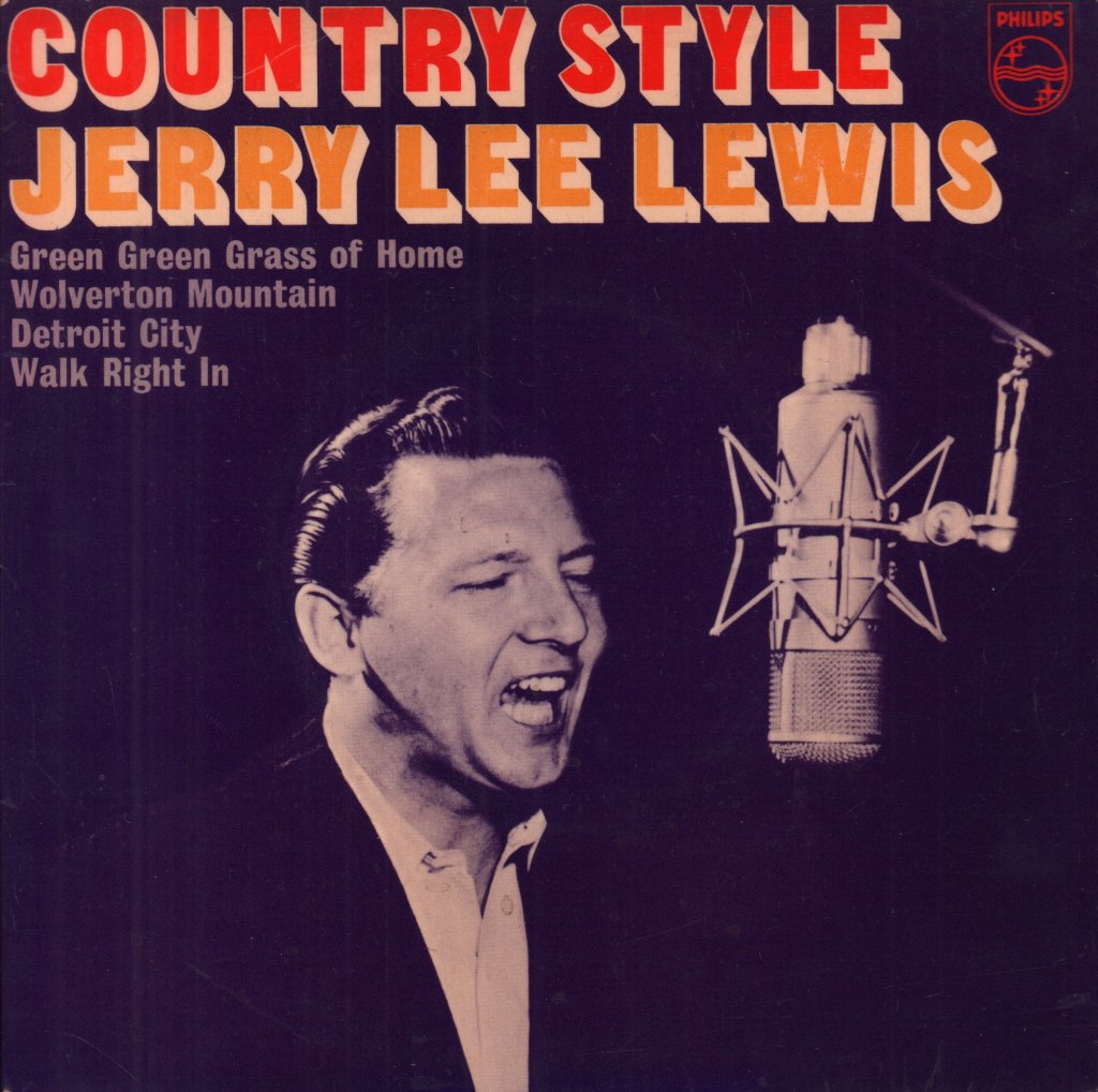 Jerry Lee Lewis - Country Style - 7 Inch