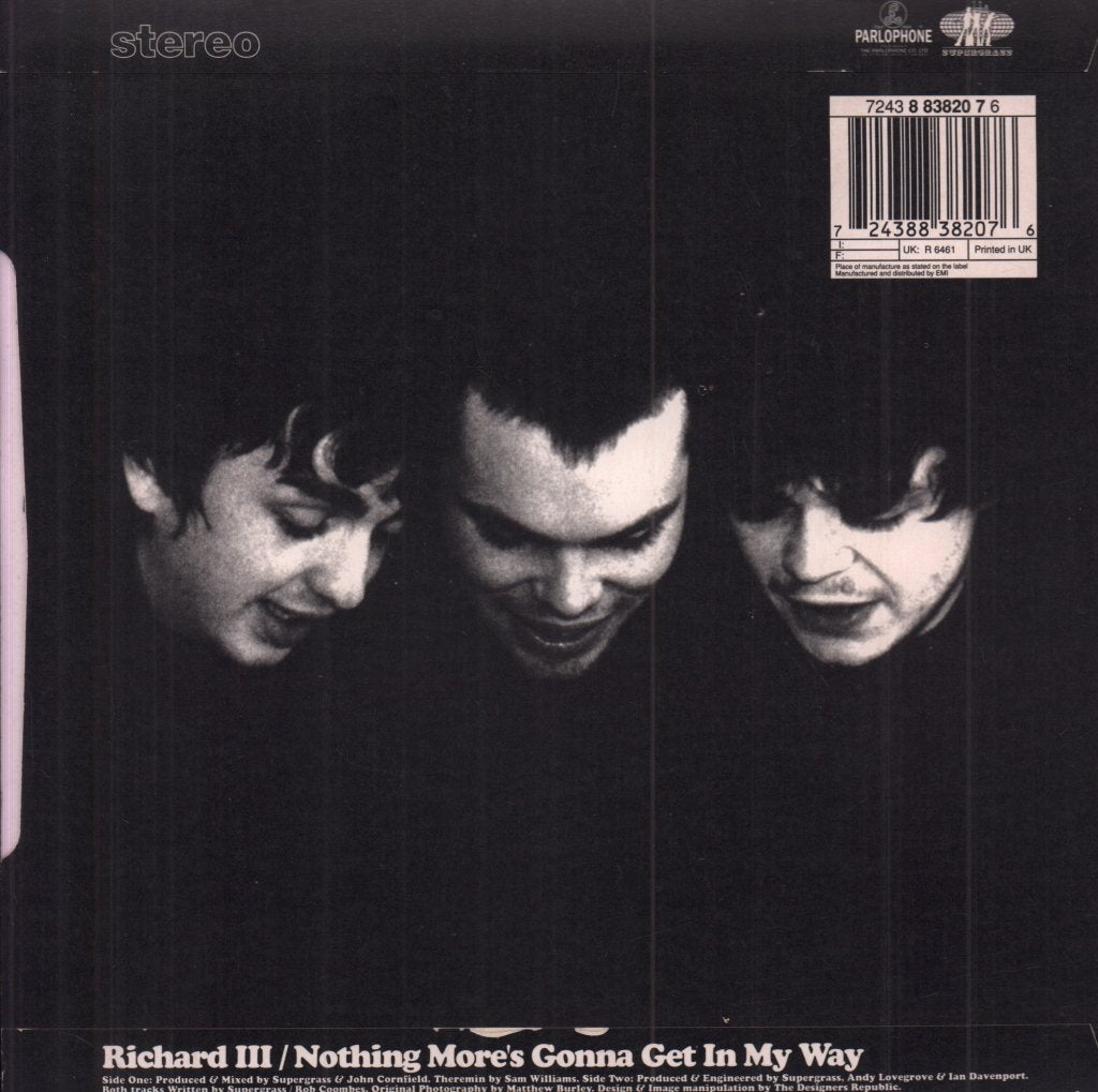 Supergrass - Richard Iii - 7 Inch