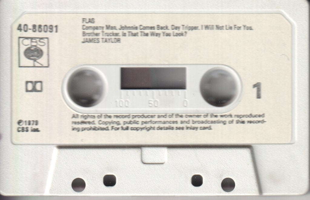 James Taylor - Flag - Cassette