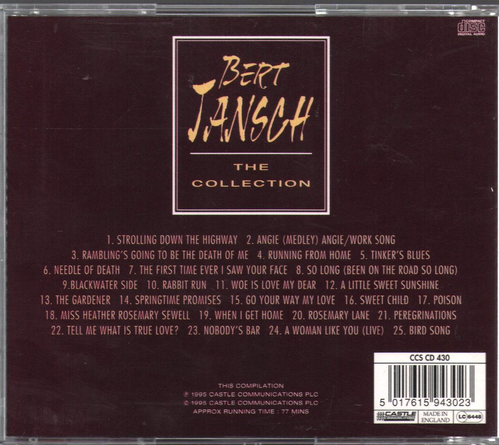 Bert Jansch - Collection - Cd