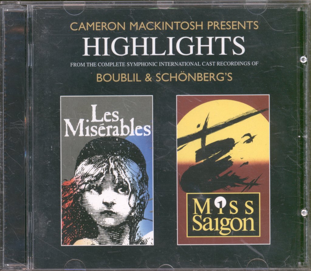 Various Artists - Highlights From Les Miserables & Miss Saigon - Cd
