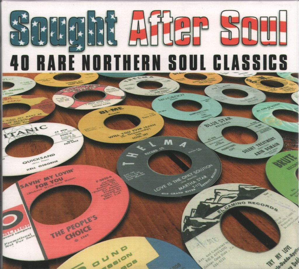 Various Artists - Sought After Soul - 40 Rare Northern Soul Classics - Cd Set