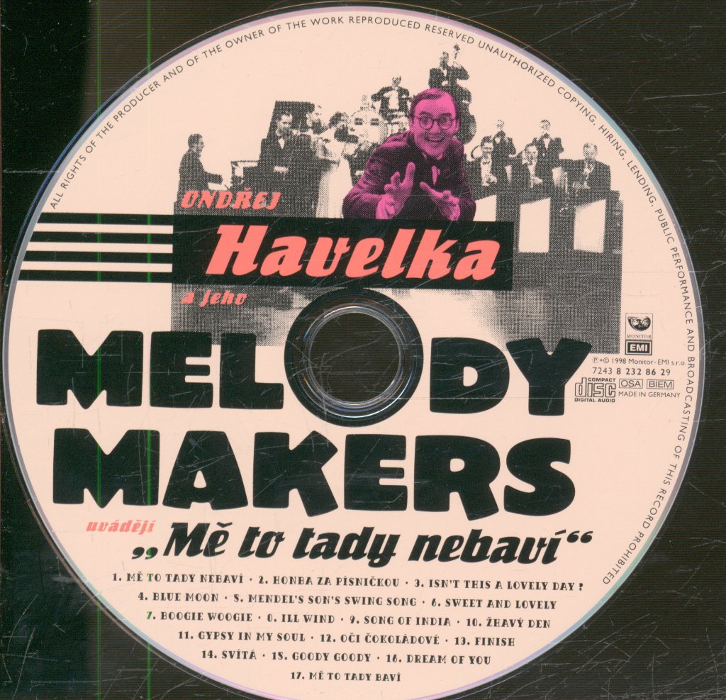 Ondřej Havelka A Jeho Melody Makers - Mě To Tady Nebaví - Cd