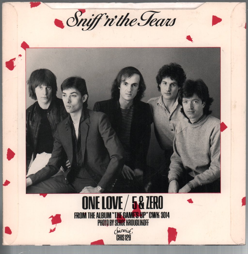 Sniff N The Tears - One Love - 7 Inch