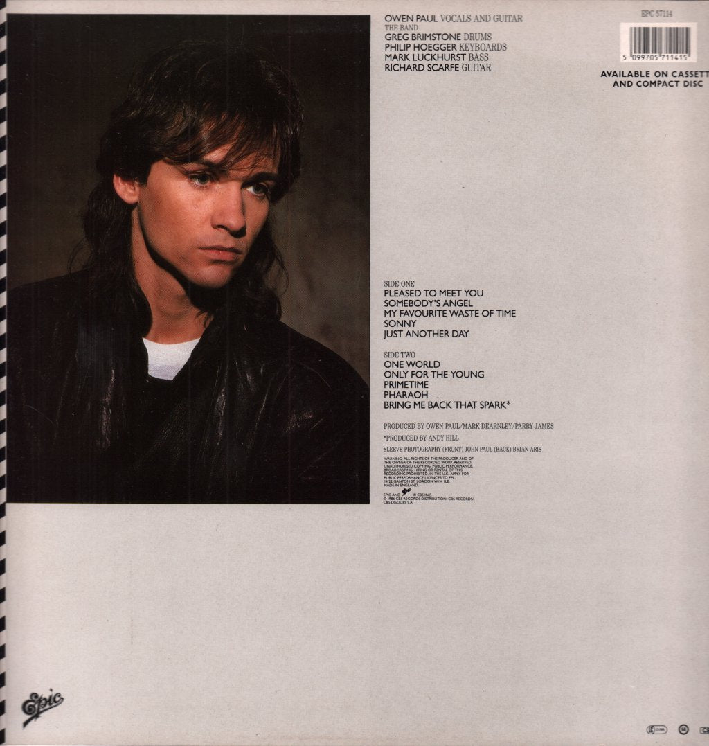 Owen Paul - As It Is - Lp