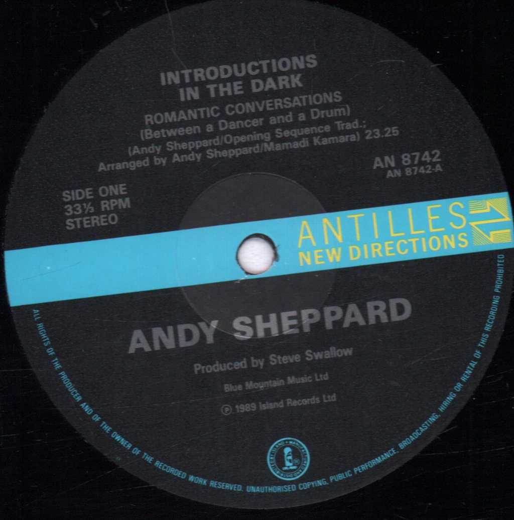 Andy Sheppard - Introductions In The Dark - Lp