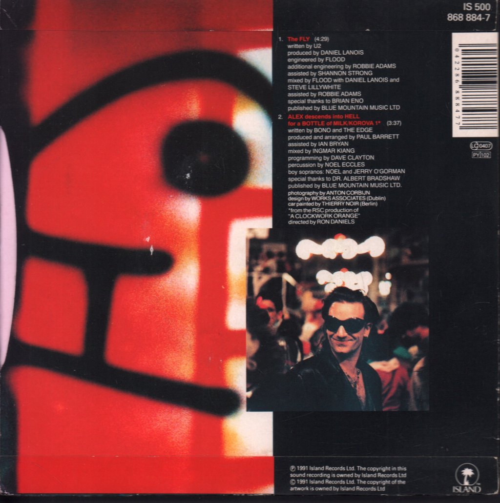U2 - Fly - 7 Inch