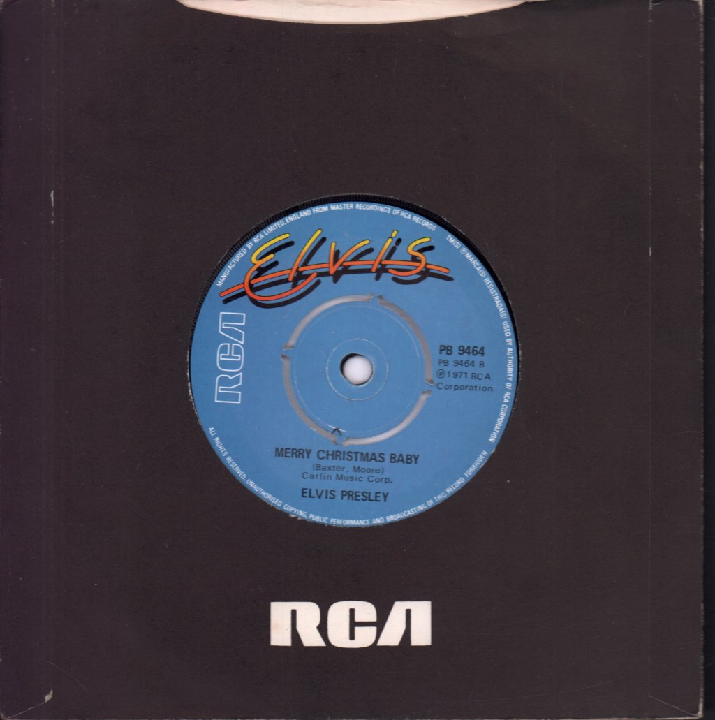 Elvis Presley - It Won't Seem Like Christmas - 7 Inch