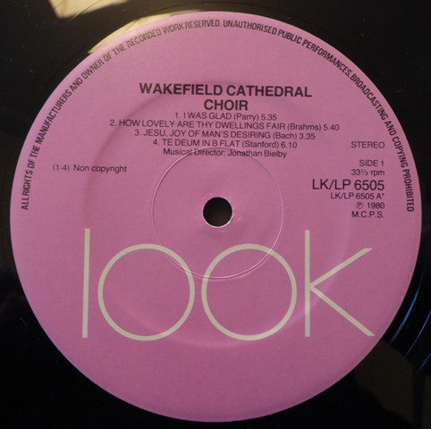 Wakefield Cathedral Choir - Wakefield Cathedral Choir - Lp