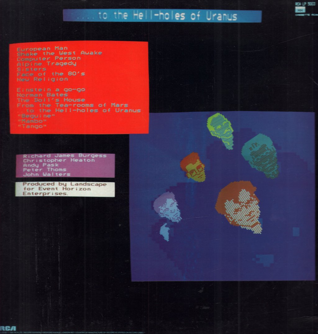 Landscape - From The Tea Rooms Of Mars - Lp