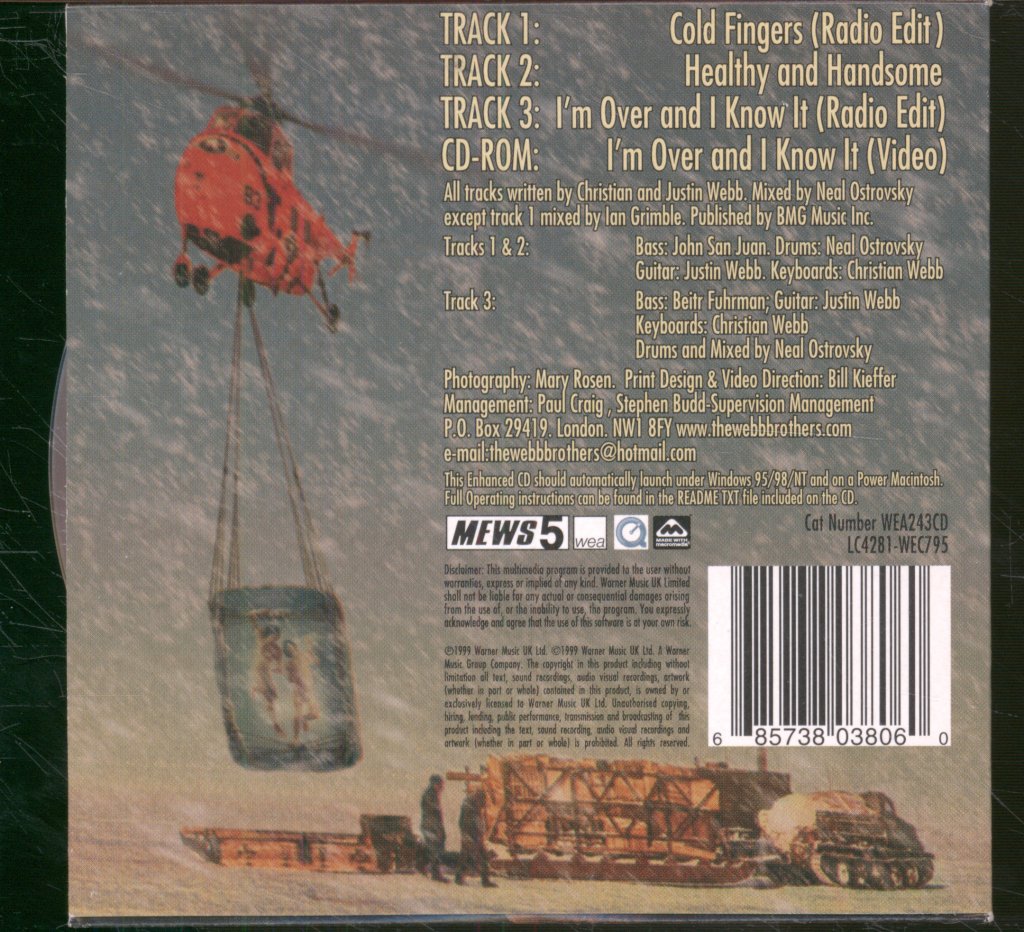 Webb Brothers - Cold Fingers - Cd