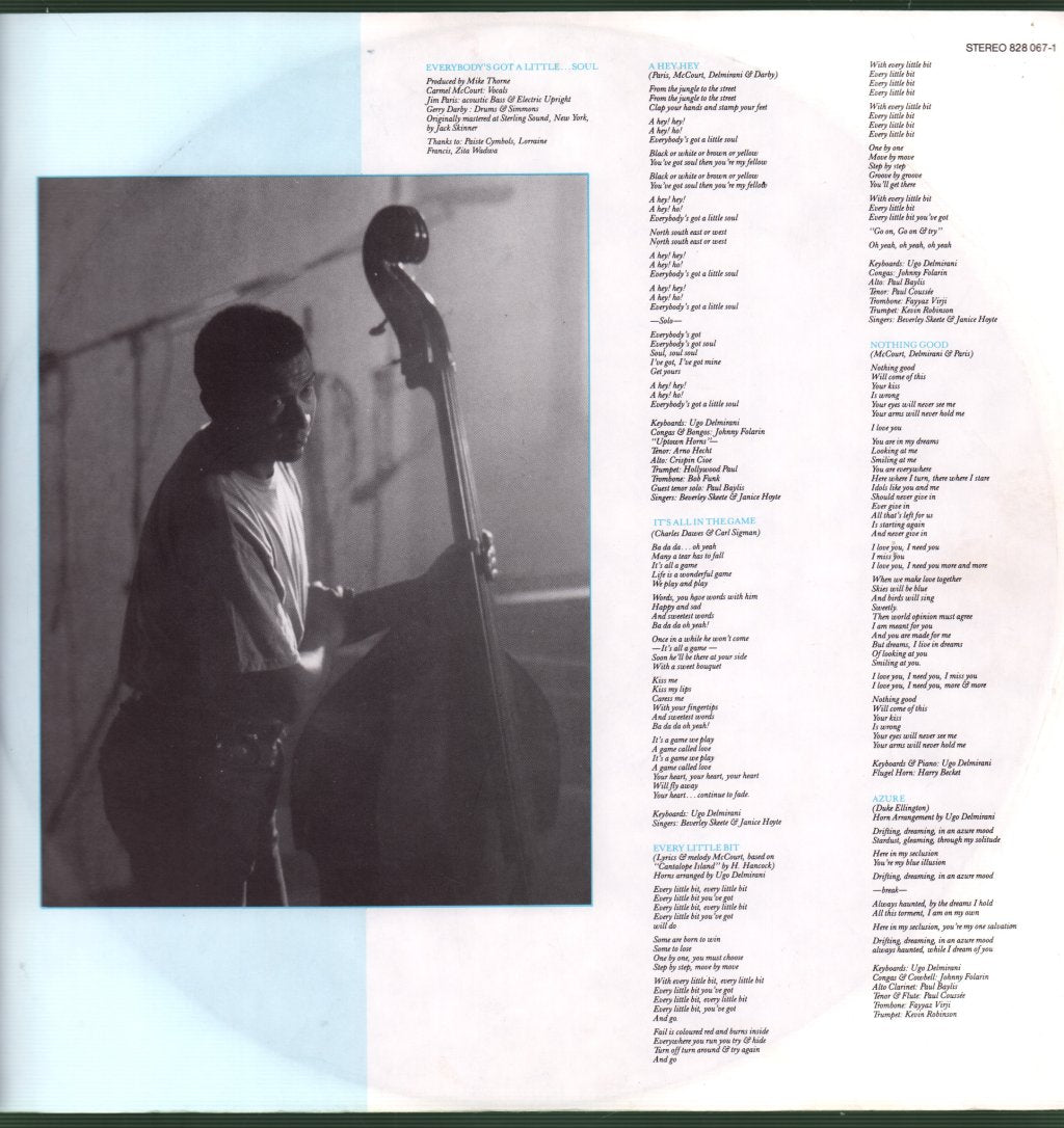 Carmel - Everybody's Got A Little...Soul - Lp