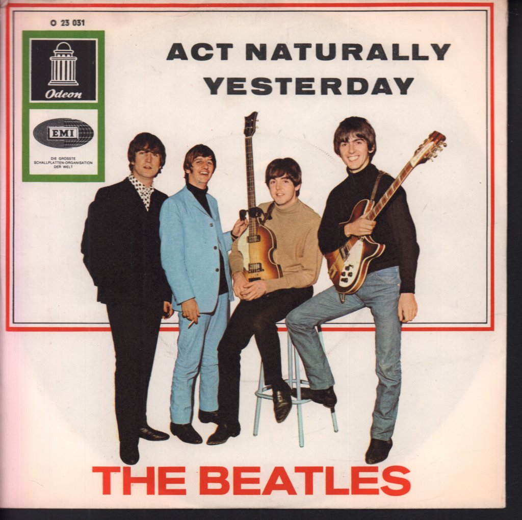Beatles - Act Naturally - 7 Inch