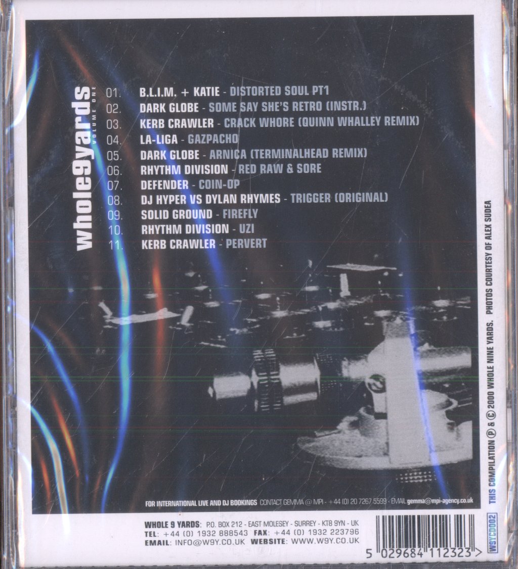 Various Artists - Whole Nine Yards Volume One - Cd
