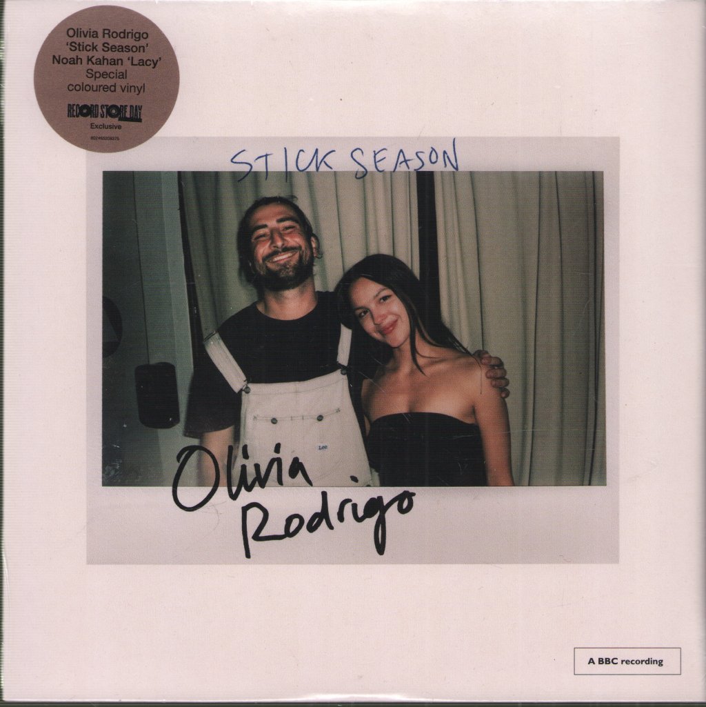 Olivia Rodrigo & Noah Kahan - Stick Season / Lacy FROM THE BBC RADIO 1 LIVE LOUNGE (RSD2024) - 7 Inch