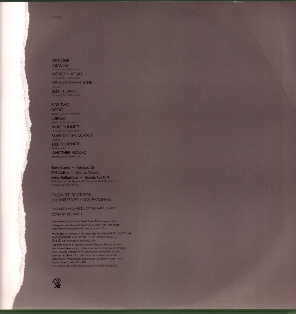 Genesis - Abacab - Lp
