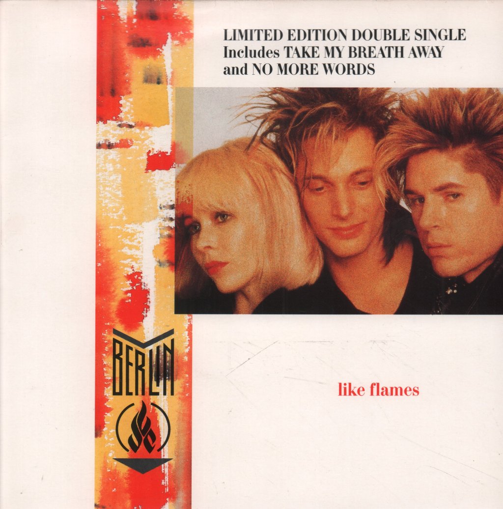 Berlin (Mid 80'S Group) - Like Flames - Double 7 Inch