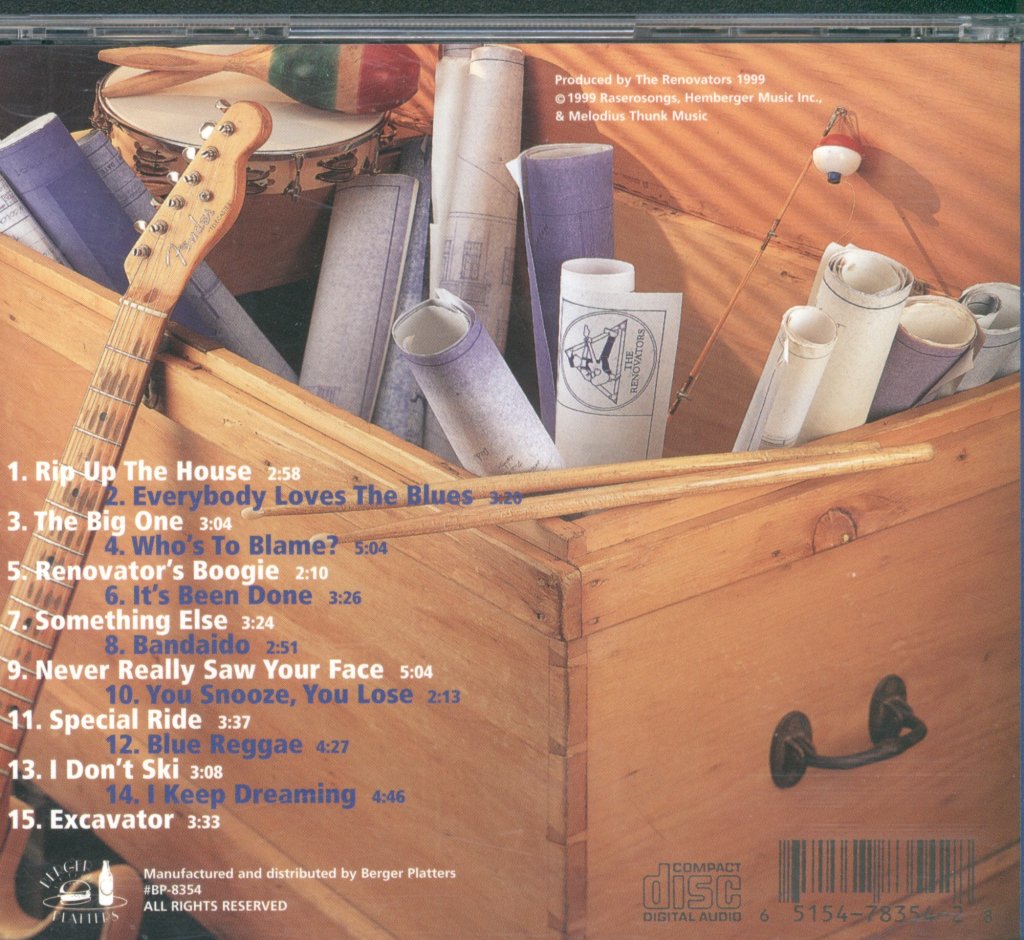 Renovators - Rhythm And Blueprints - Cd