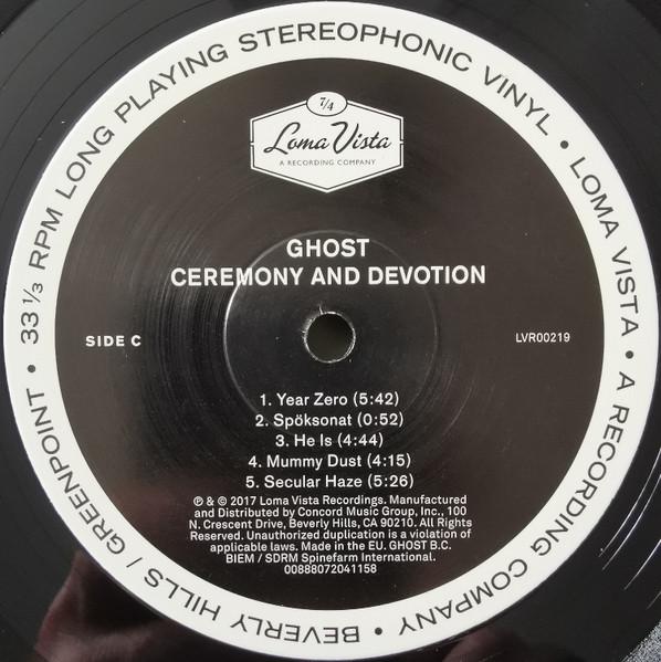 Ghost (Swedish Rock Band) - Ceremony And Devotion - Double Lp