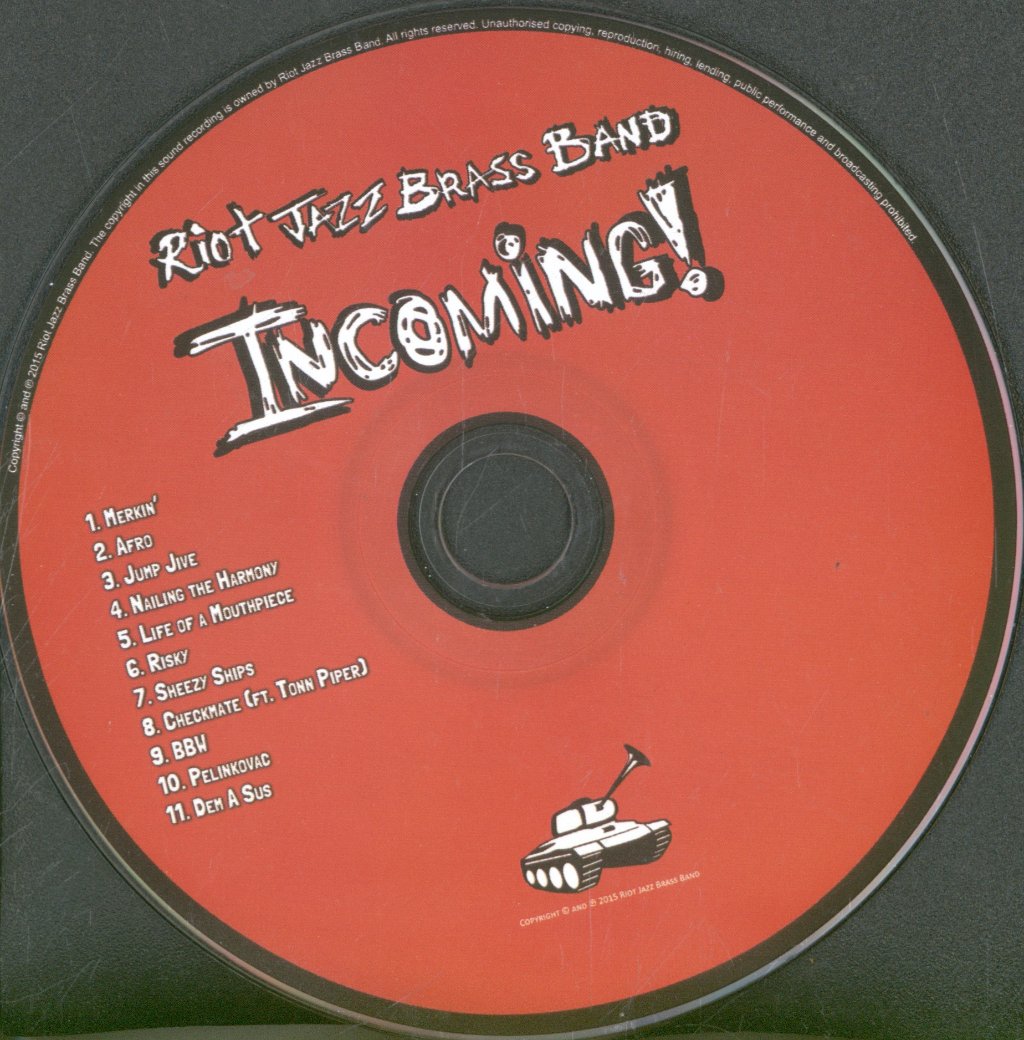 Riot Jazz Brass Band - Incoming! - Cd