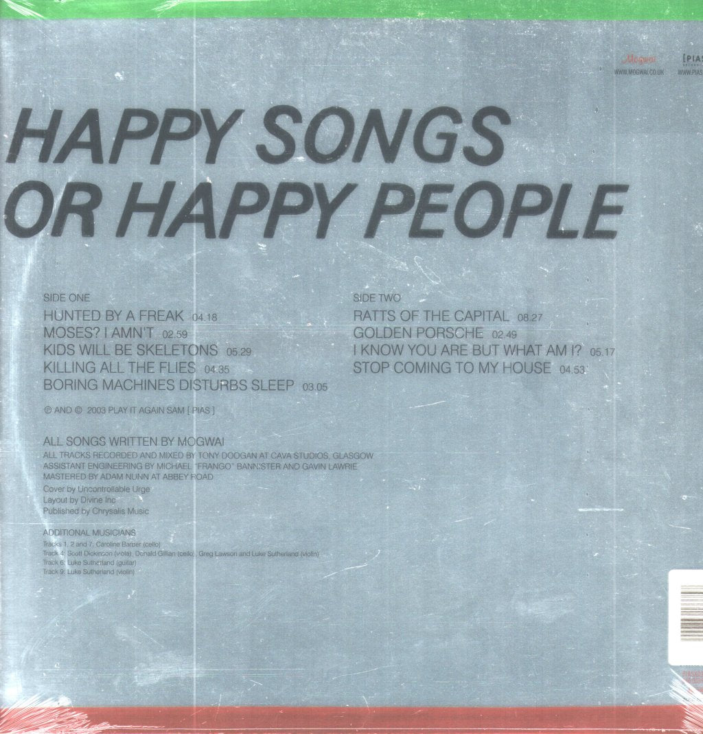 Mogwai - Happy Songs For Happy People - Lp