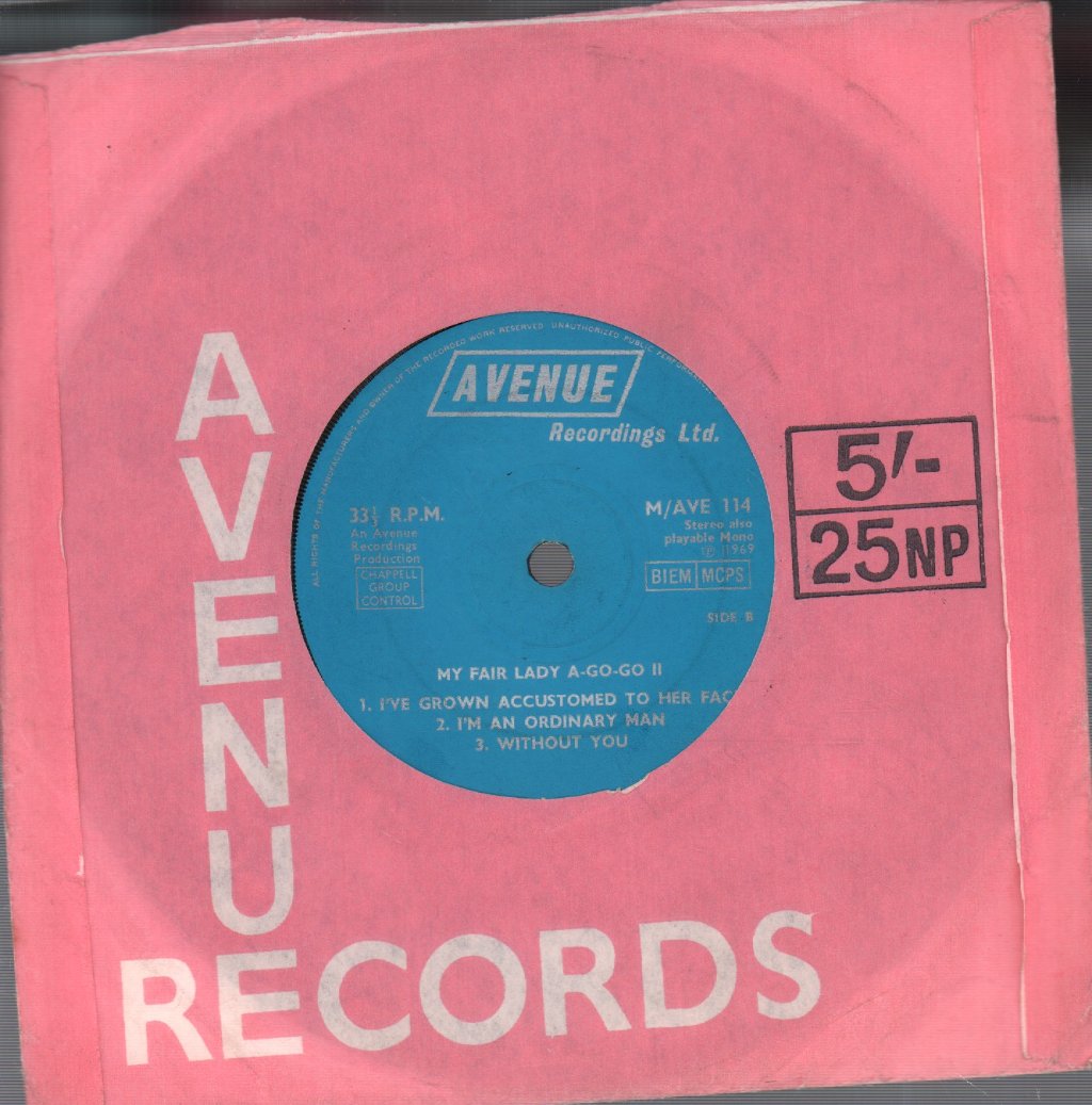 Unknown Artist - My Fair Lady A-Go-Go II - 7 Inch