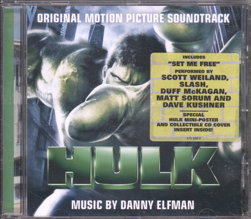 Danny Elfman - Hulk (Original Motion Picture Soundtrack) - Cd