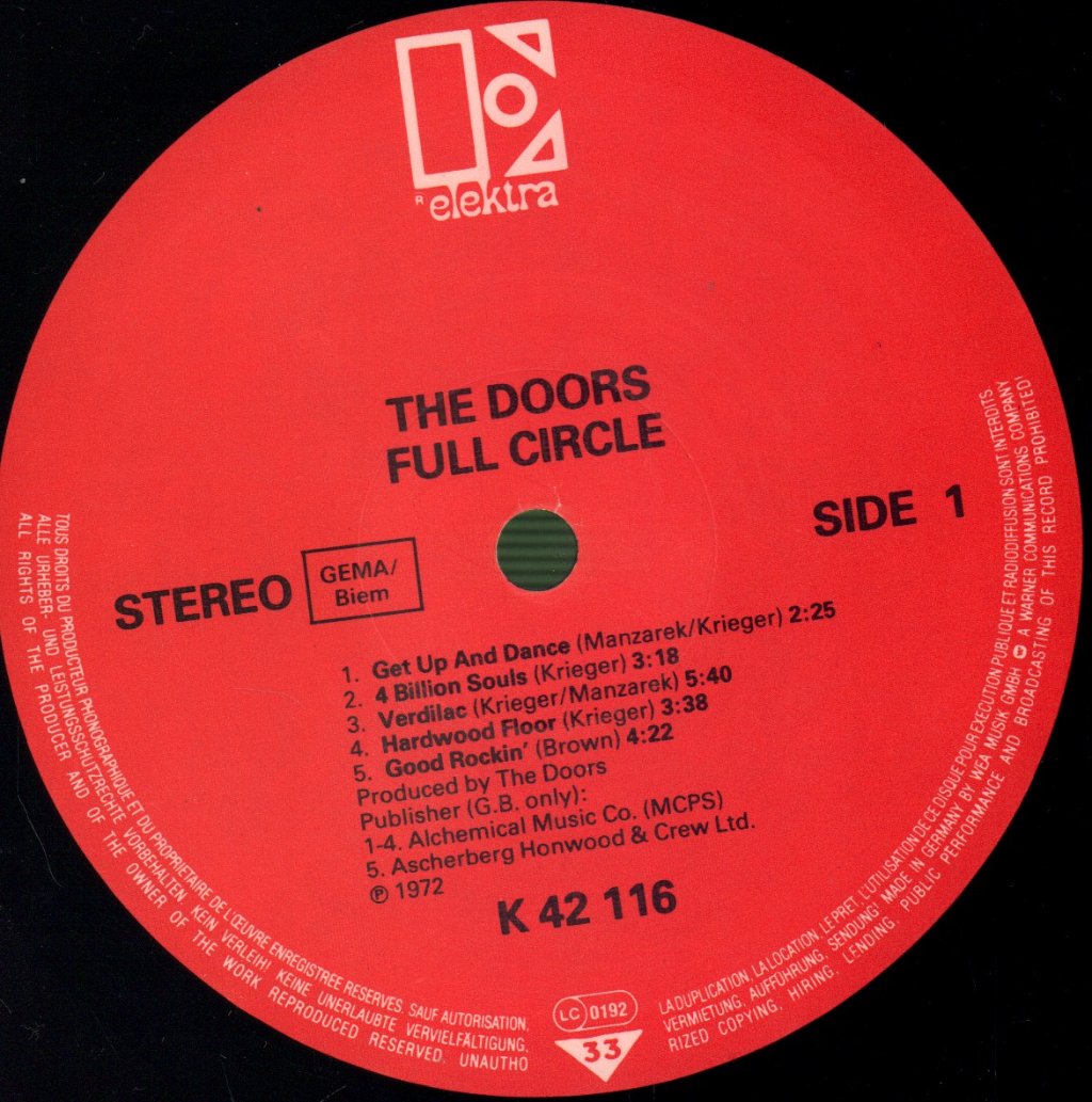Doors - Full Circle - Lp