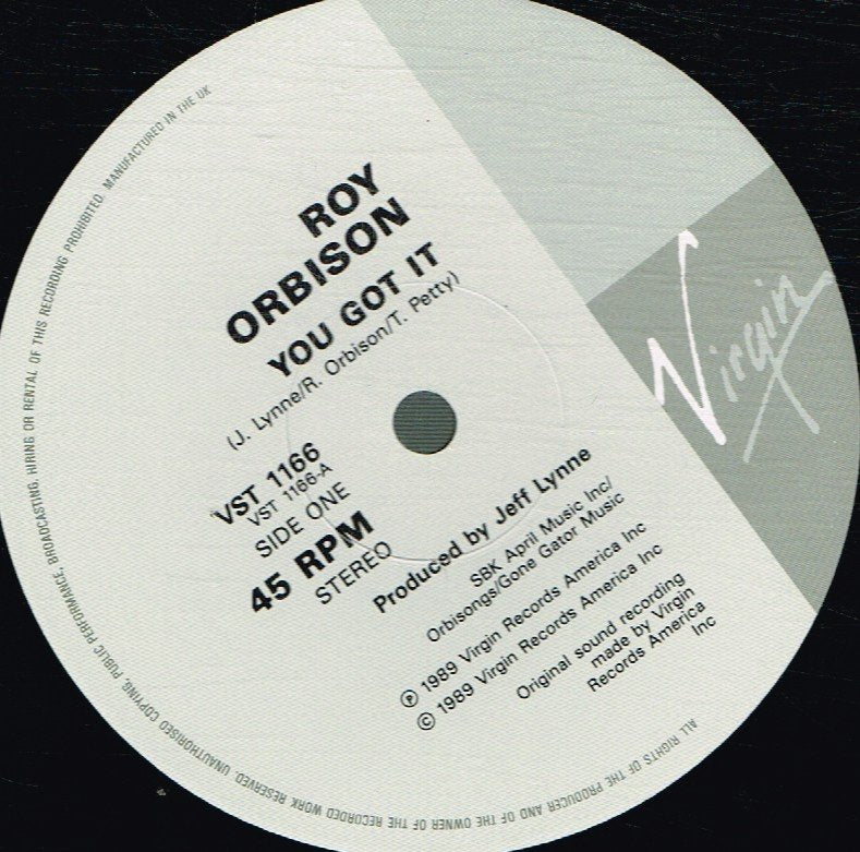 Roy Orbison - You Got It - 12 Inch