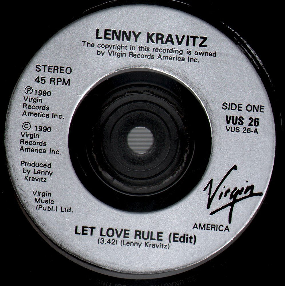 Lenny Kravitz - Let Love Rule - 7 Inch