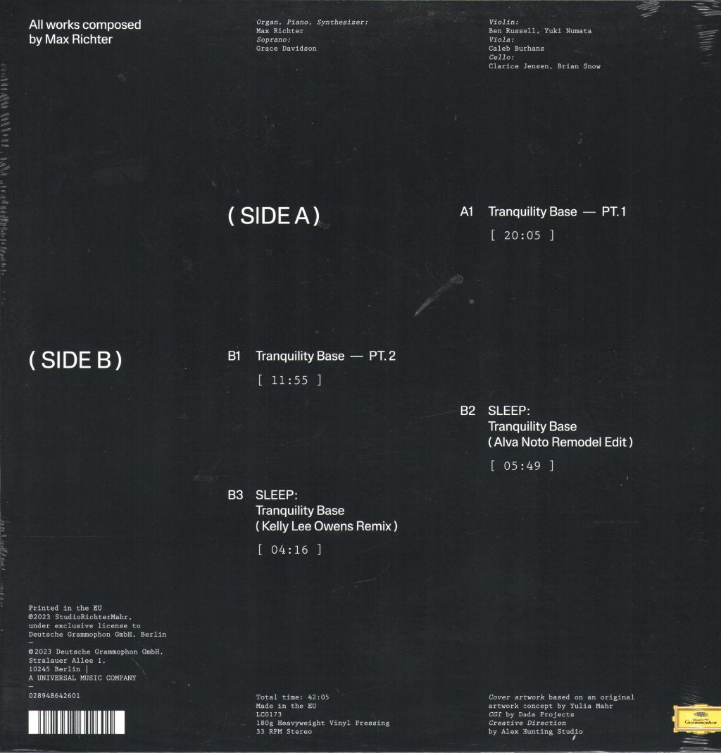 Max Richter - Sleep: Tranquility Base - Lp
