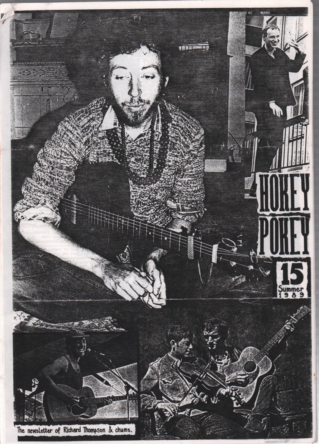Richard Thompson - Hokey Pokey 15 - Summer 1989 - Fanzine