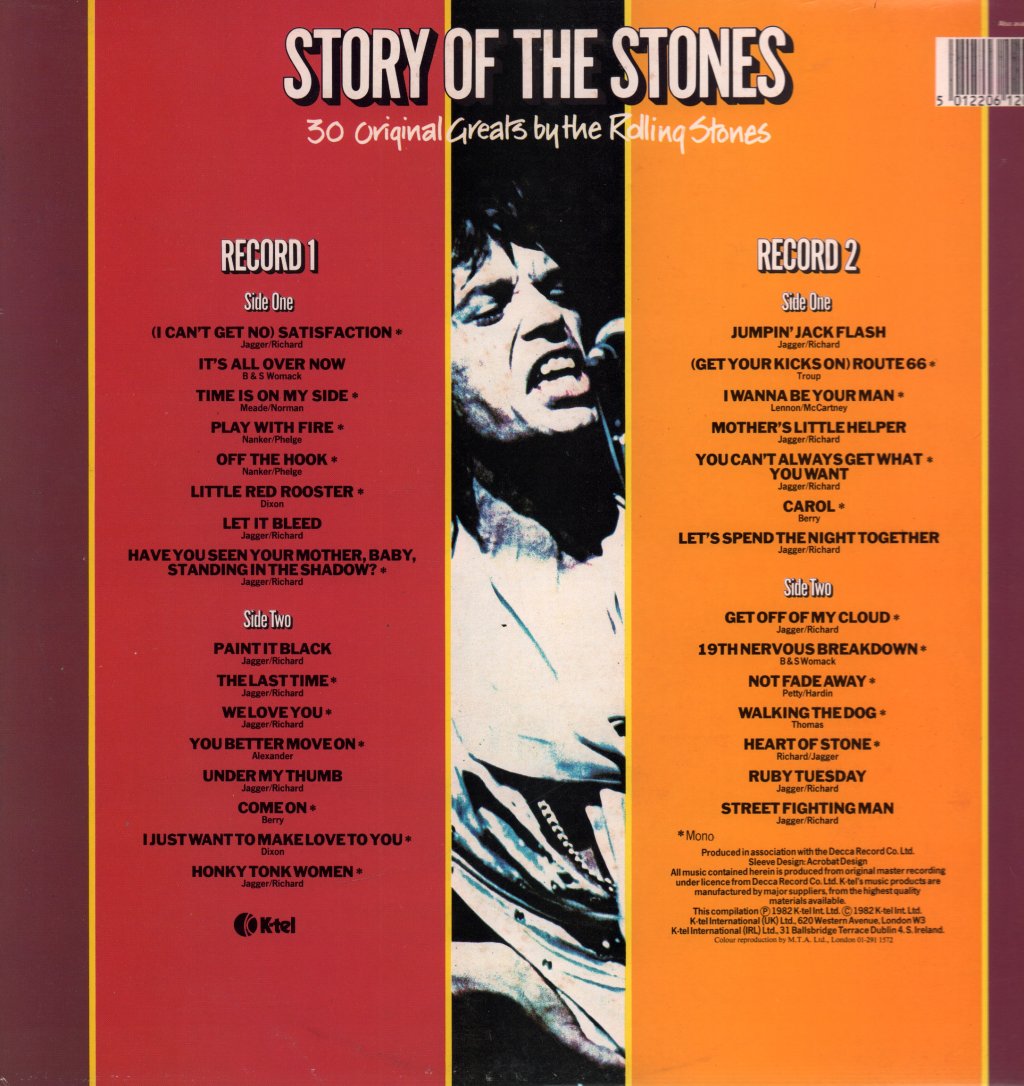 Rolling Stones - Story Of The Stones - Double Lp