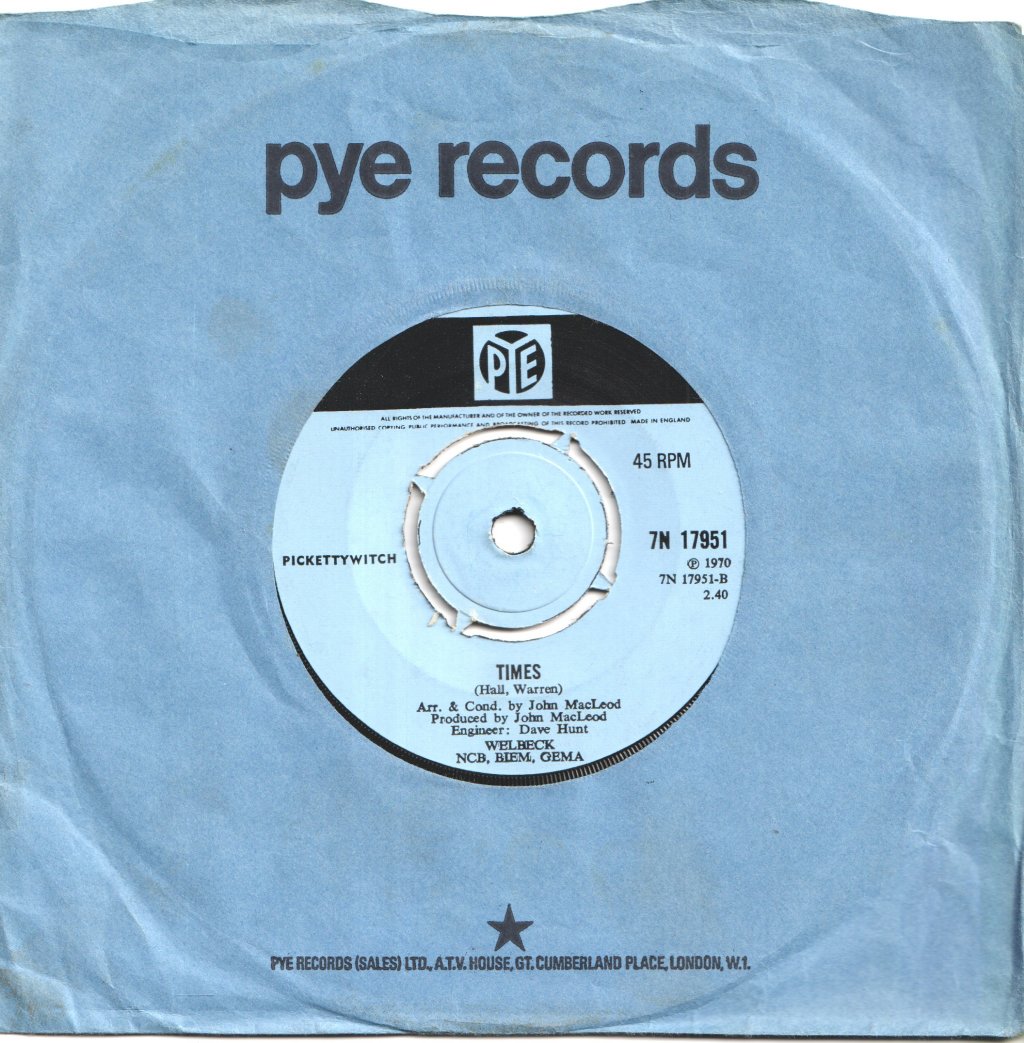 Pickettywitch - Sad Old Kinda' Movie - 7 Inch