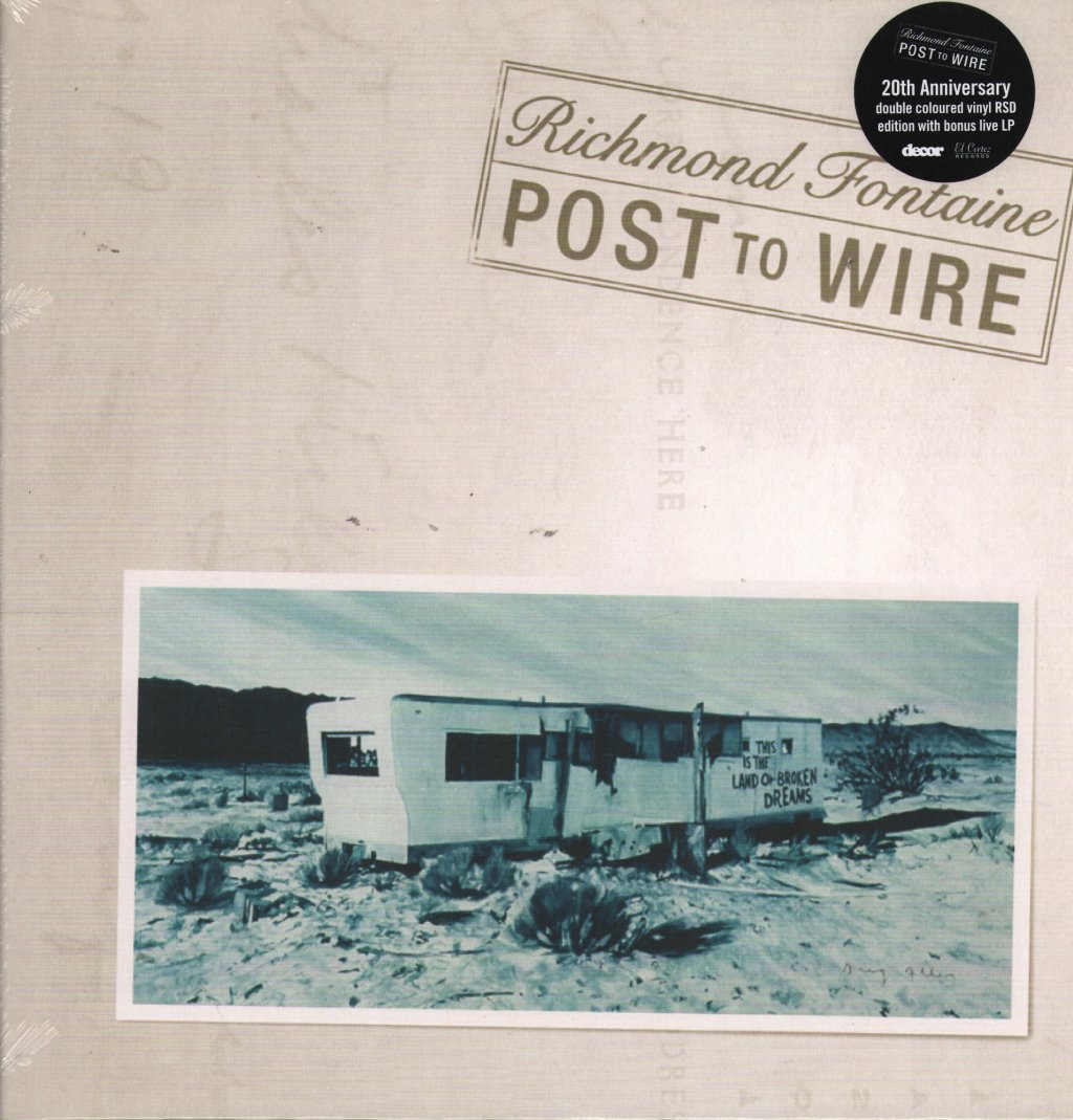 Richmond Fontaine - Post To Wire (20th Anniversary Edition) (RSD2024) - Double Lp