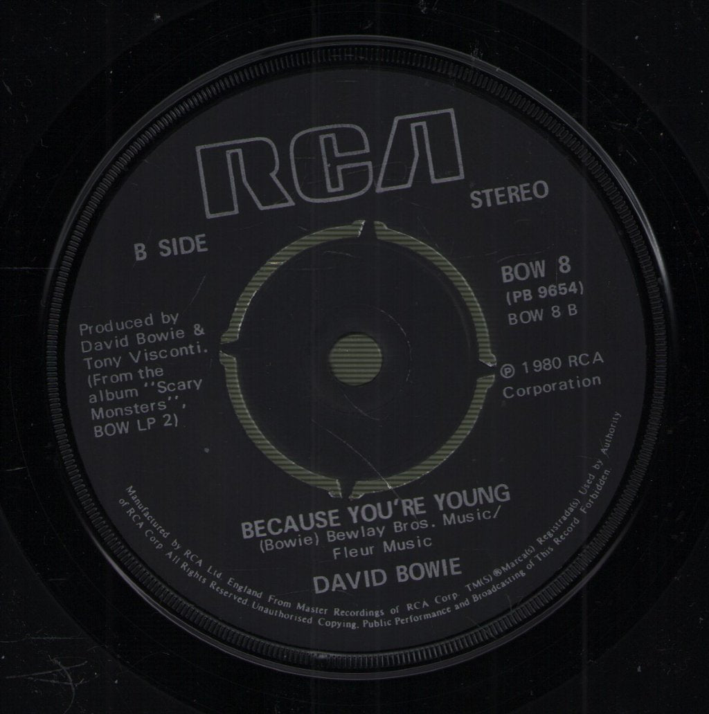 David Bowie - Scary Monsters - 7 Inch