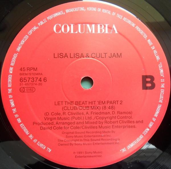 Lisa Lisa And Cult Jam - Let The Beat Hit 'Em Part 2 - 12 Inch