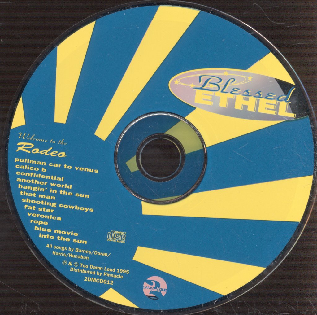 Blessed Ethel - Welcome To The Rodeo - Cd